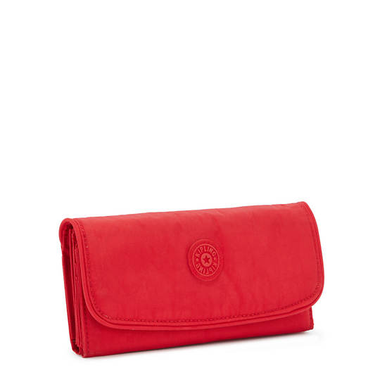 Kipling Money Land Snap Wallet Pung Rød | DK 2193GS